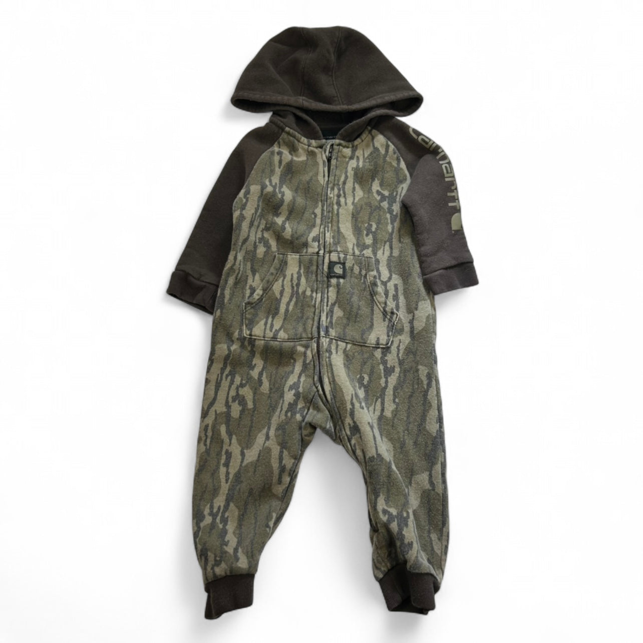 Vintage Carhartt Hooded Onesie 9M