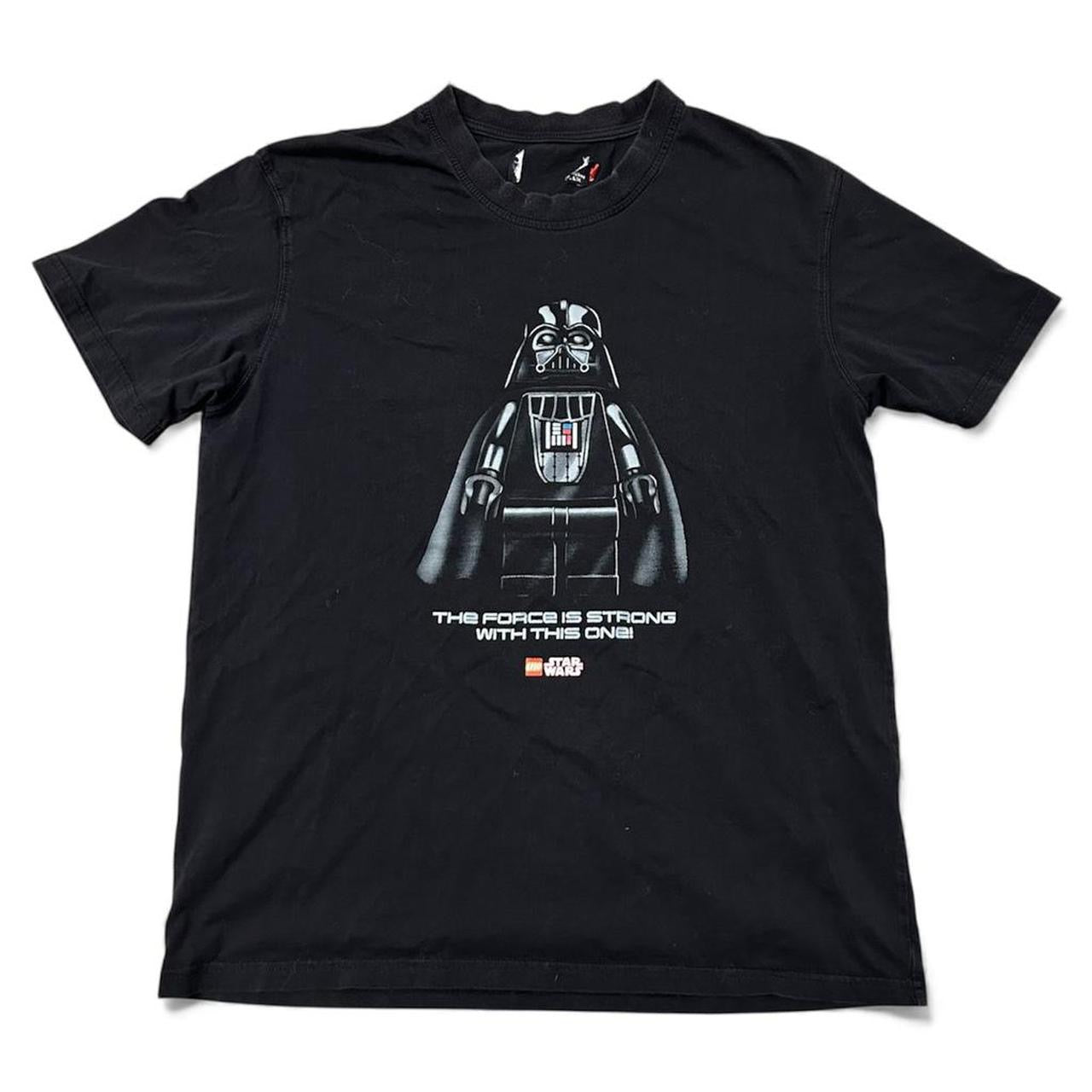 2008 Lego Star Wars Darth Vader Minifig T-Shirt