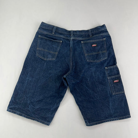 Y2k Dickies Men’s Carpenter Dark Wash Denim Baggy Shorts