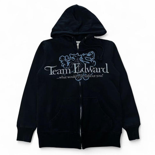 2009 Team Edward The Twilight Saga New Moon Zip Up Hoodie