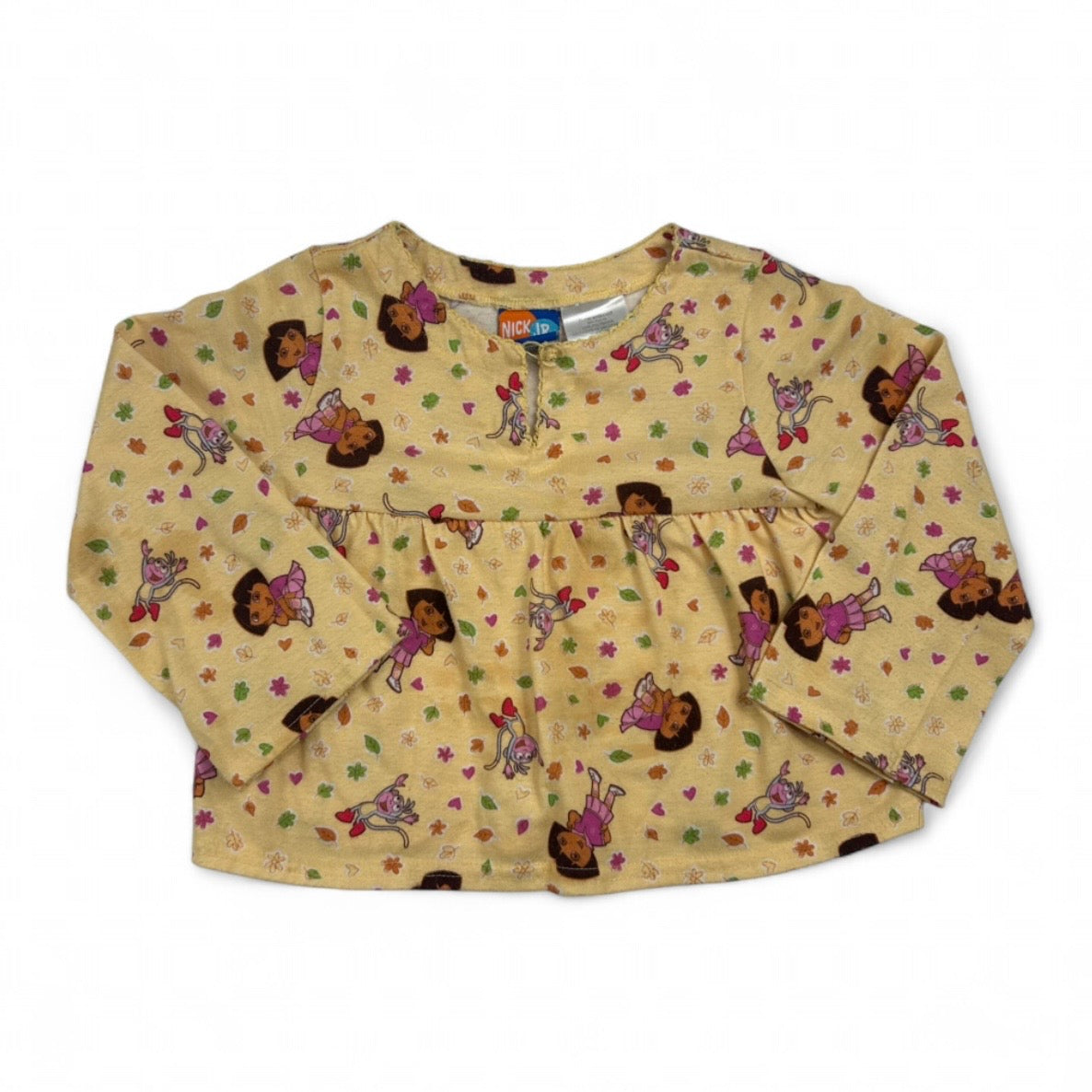 2006 Dora the Explorer Pajama Top 3T