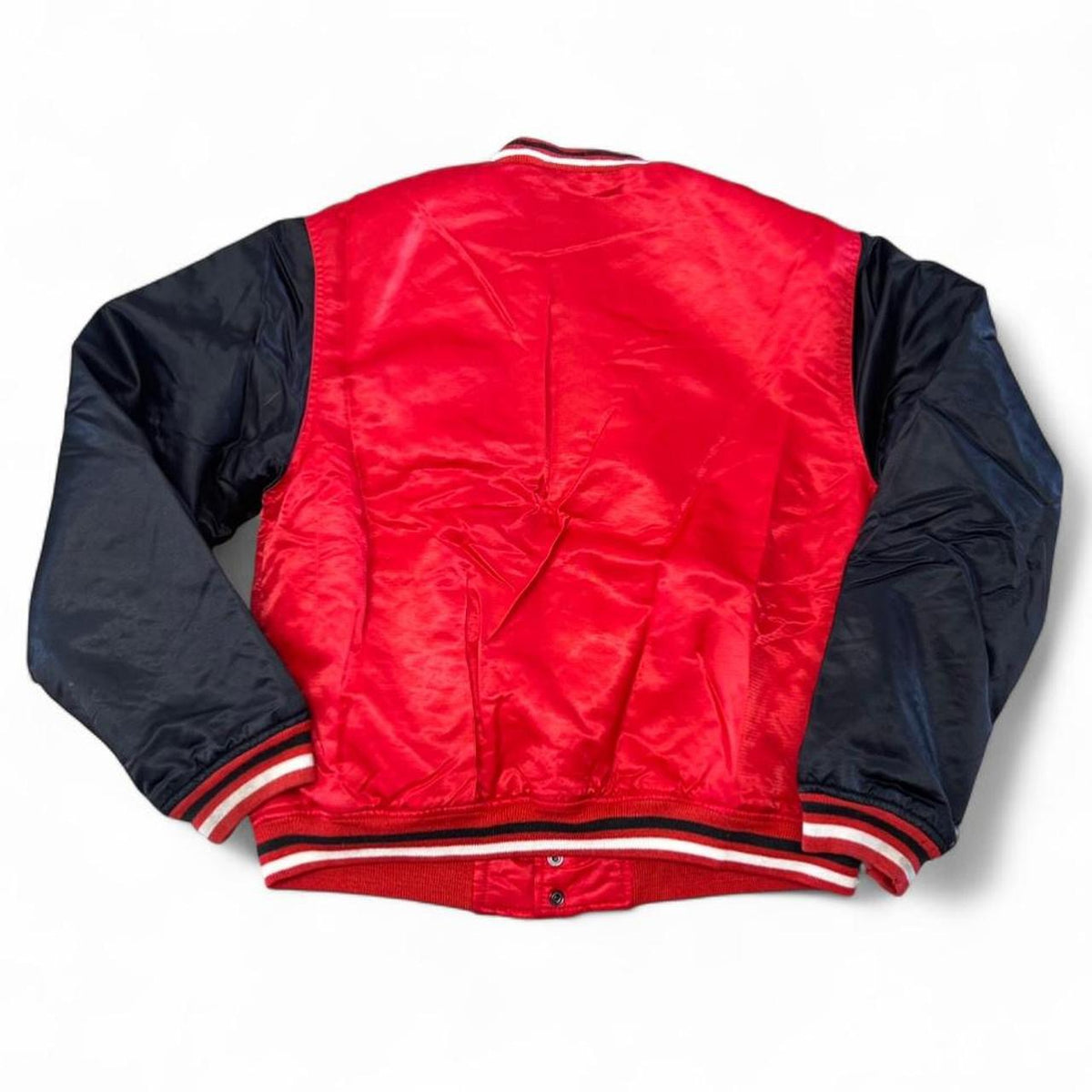 Vintage SouthPole Women’s Red Varsity Bomber Embroidered Jacket Size L