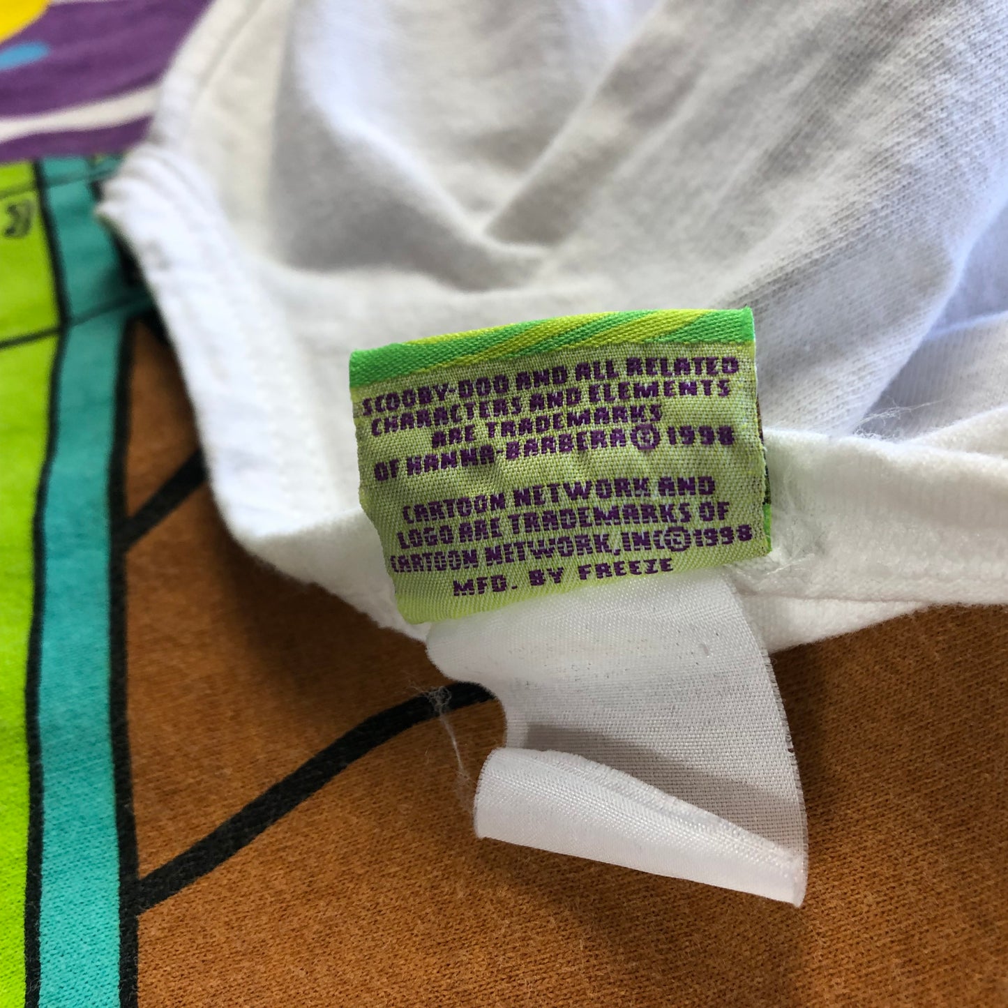 1998 Scooby-Do Cartoon Network T-Shirt