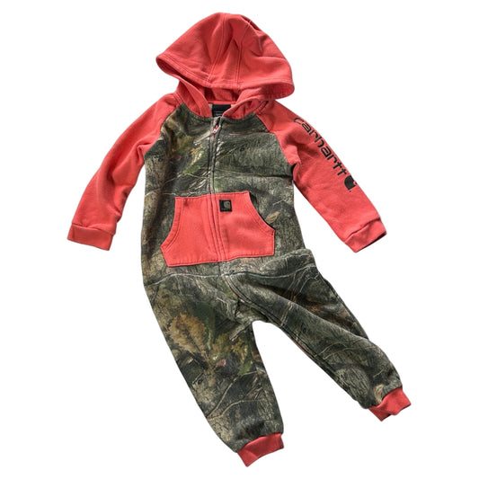 Carhartt Kids Zip Up Hooded Onesie