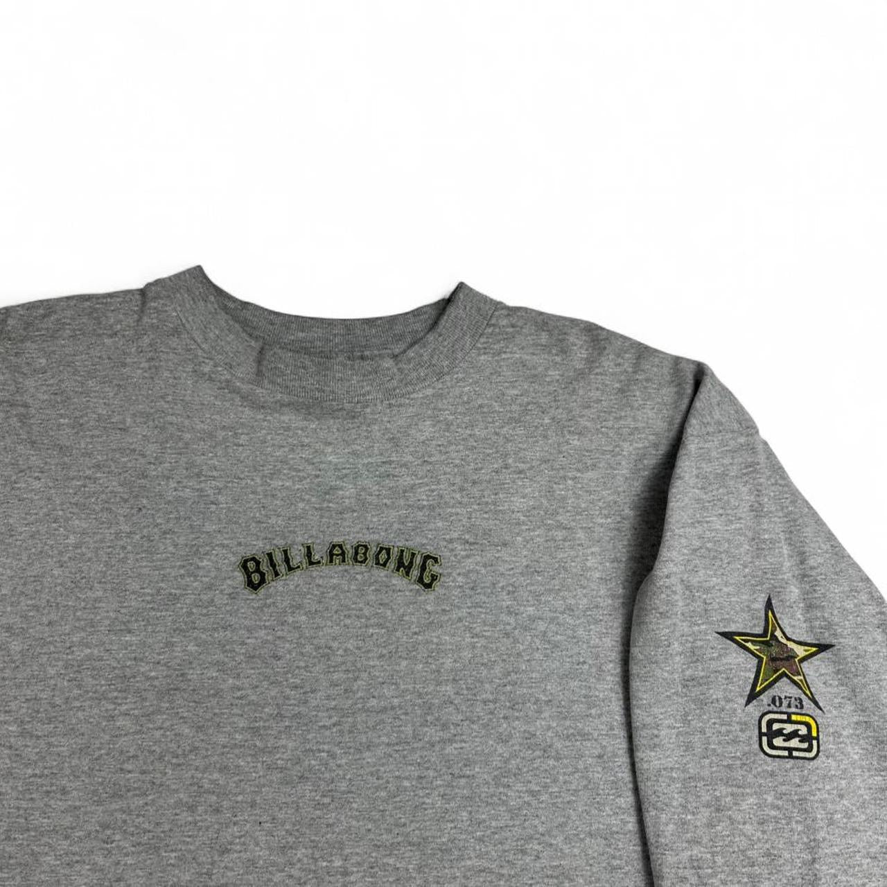 Vintage Billabong Surf Camo Graphic Long Sleeve
