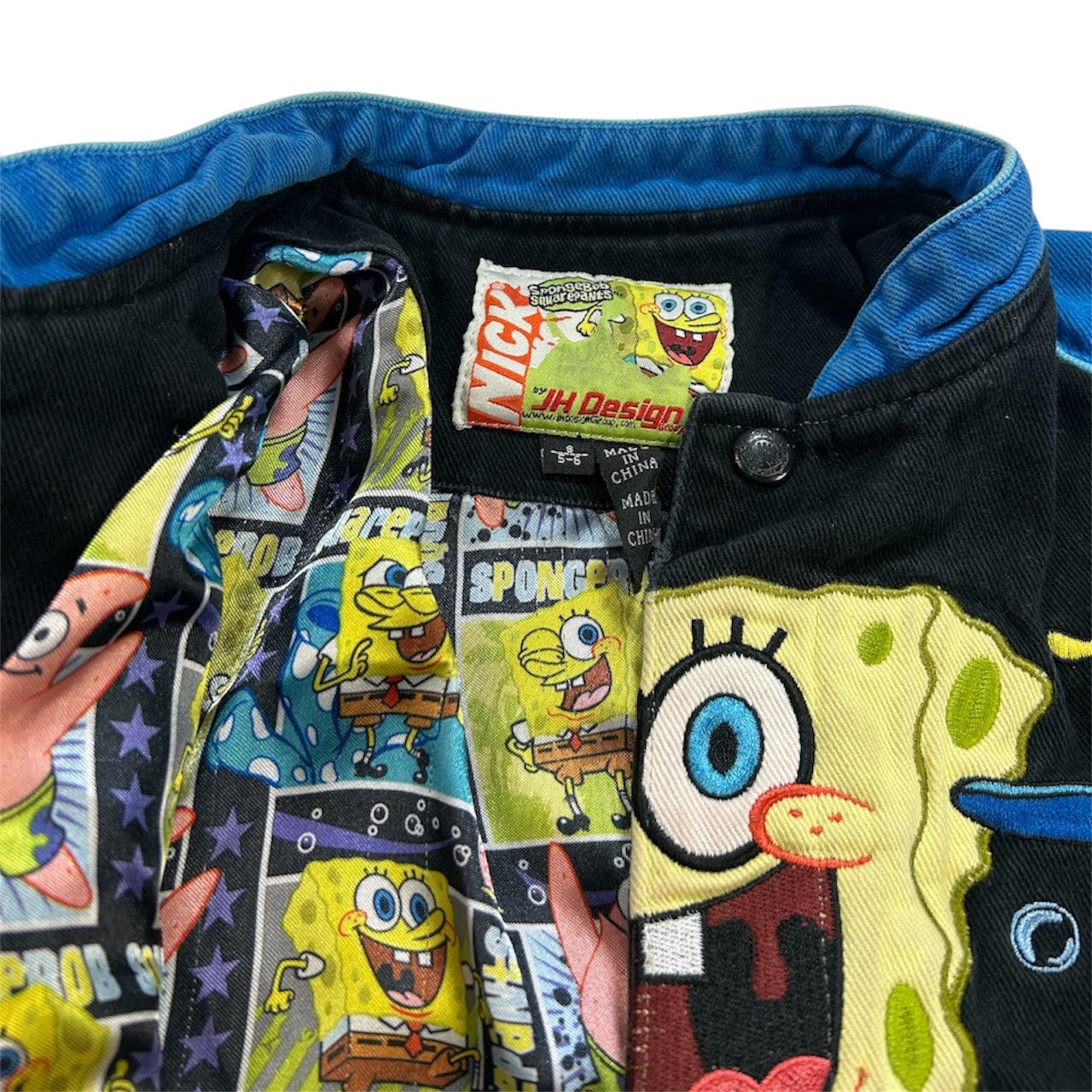 2011 SpongeBob SquarePants Jeff Hamilton Racing Kids Jacket 5/6Y