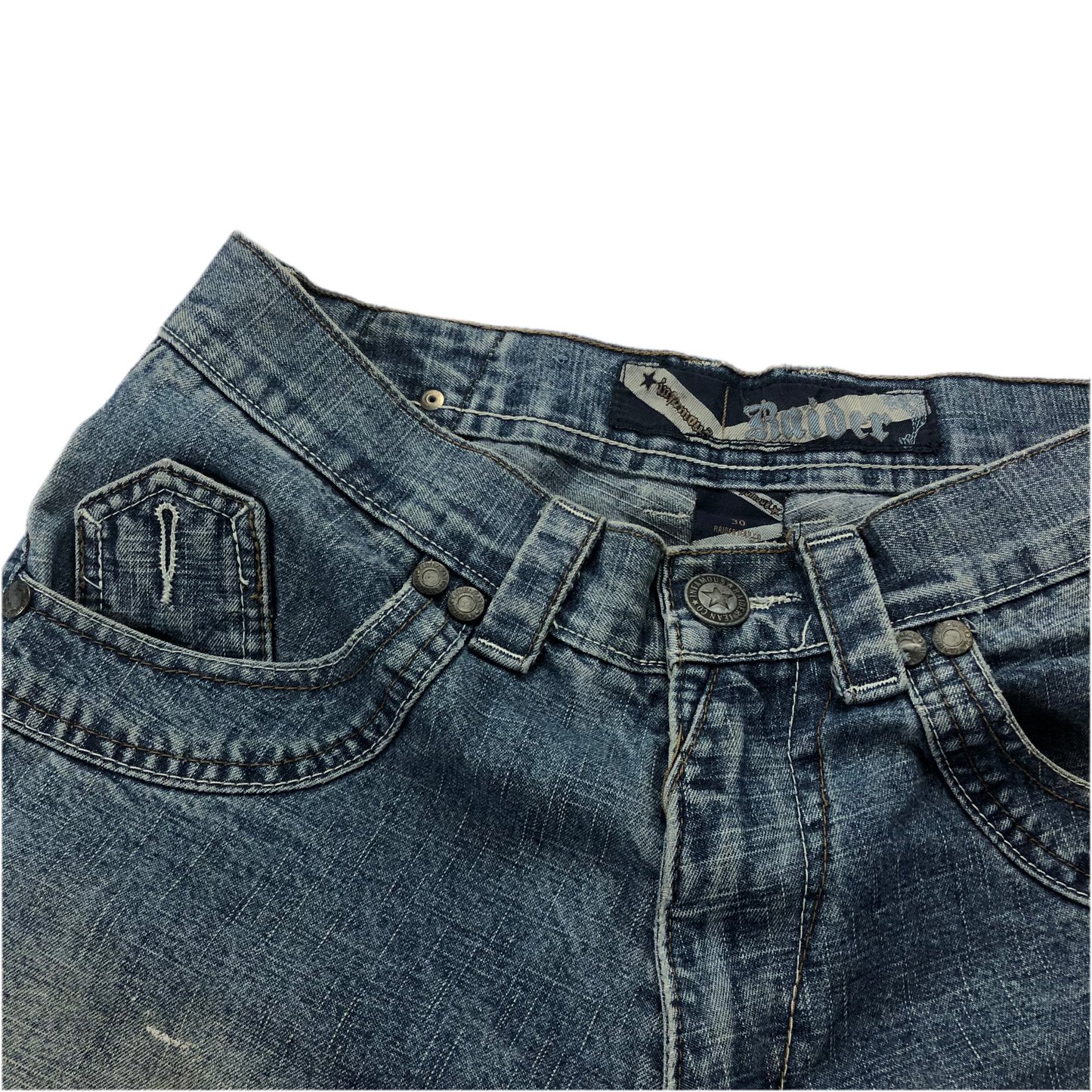 Y2K Raider Denim Shorts