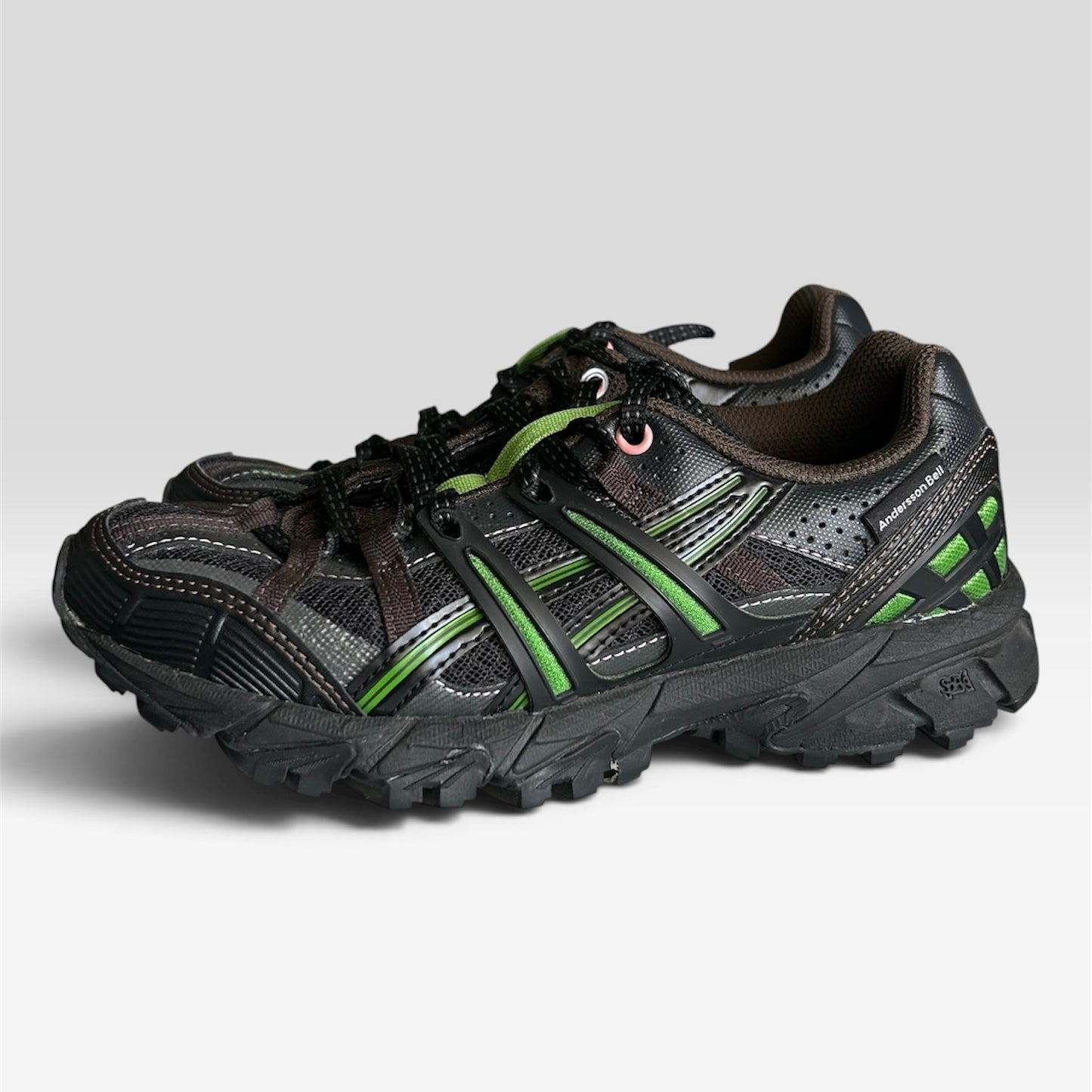 ANDERSSON BELL X ASICS GEL SONOMA 15-50 'BLACK GREEN' Size 5M 6.5W