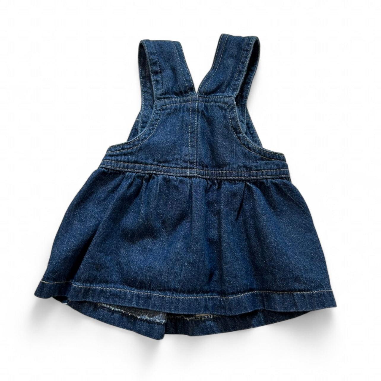 Vintage Disney Aristocrats Dress Denim Overalls Newborn