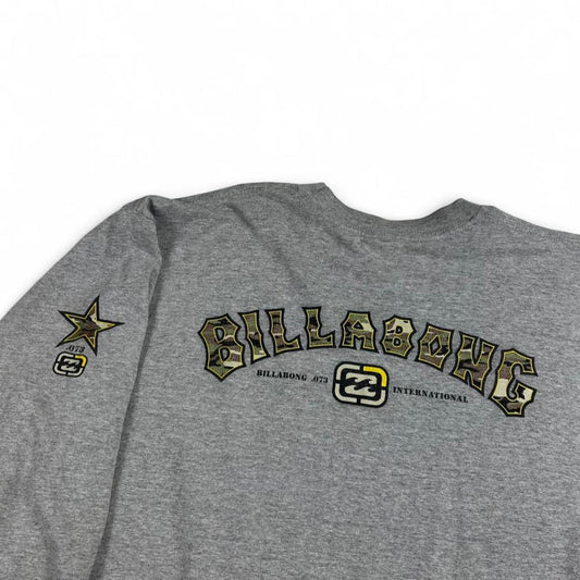Vintage Billabong Surf Camo Graphic Long Sleeve