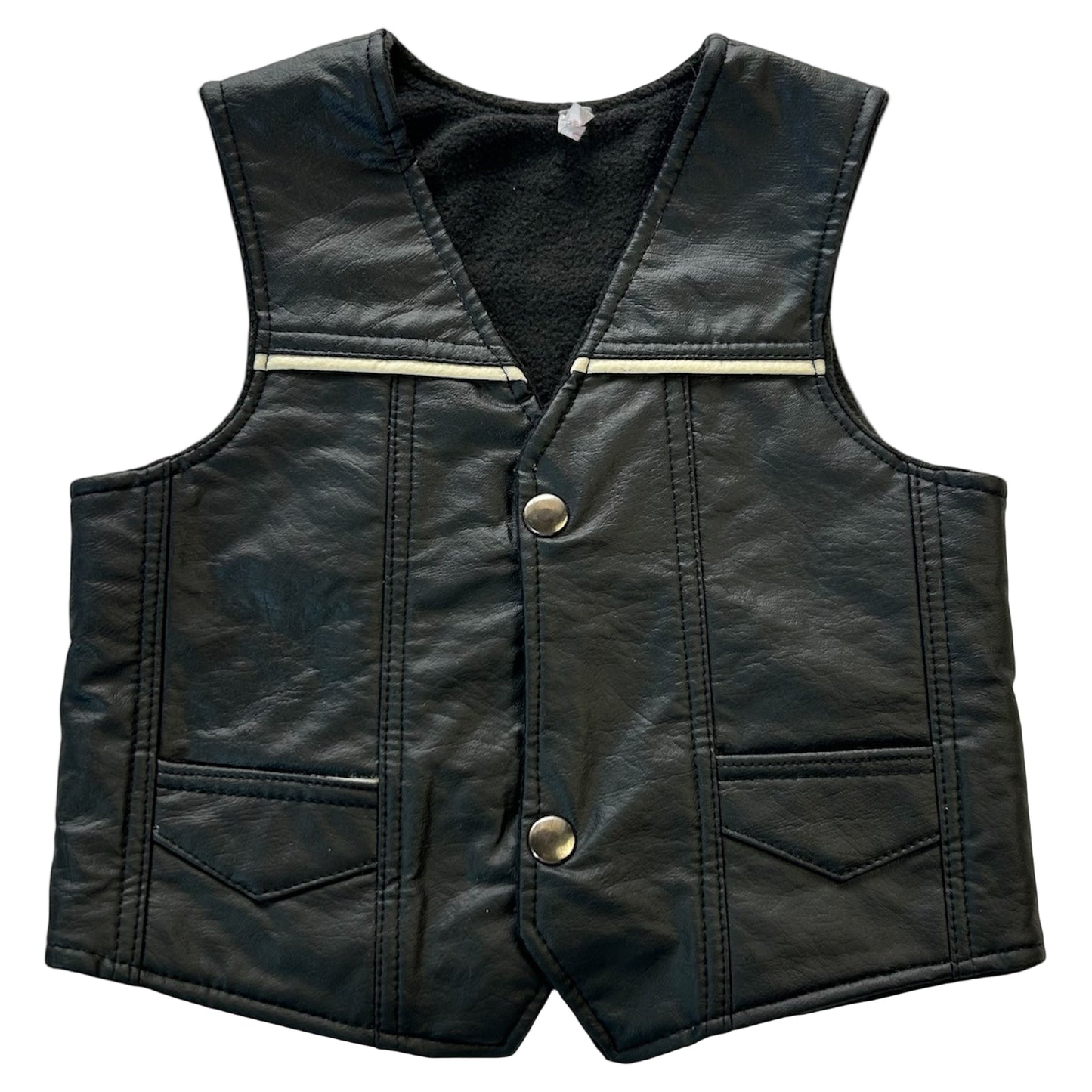 Vintage Kids Biker Vest