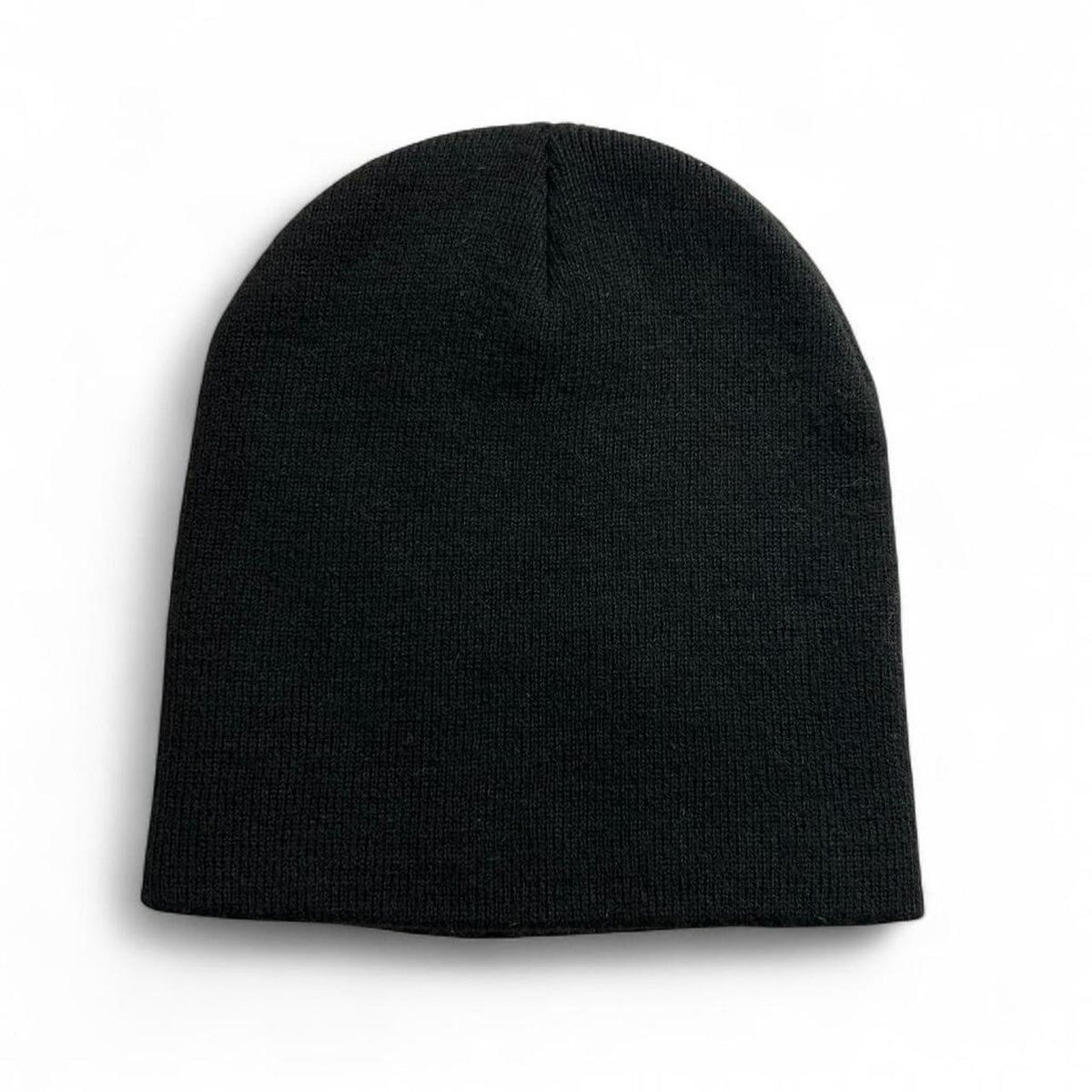 Y2K Monster Energy Logo Embroidered Black Skully Cap Beanie