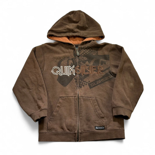 Y2k Quicksliver Surf Toddler Zip Up Hoodie 5/6Y