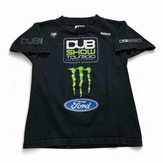 2010 DUB SHOW TOUR Monster Energy T-Shirt 10/12Y