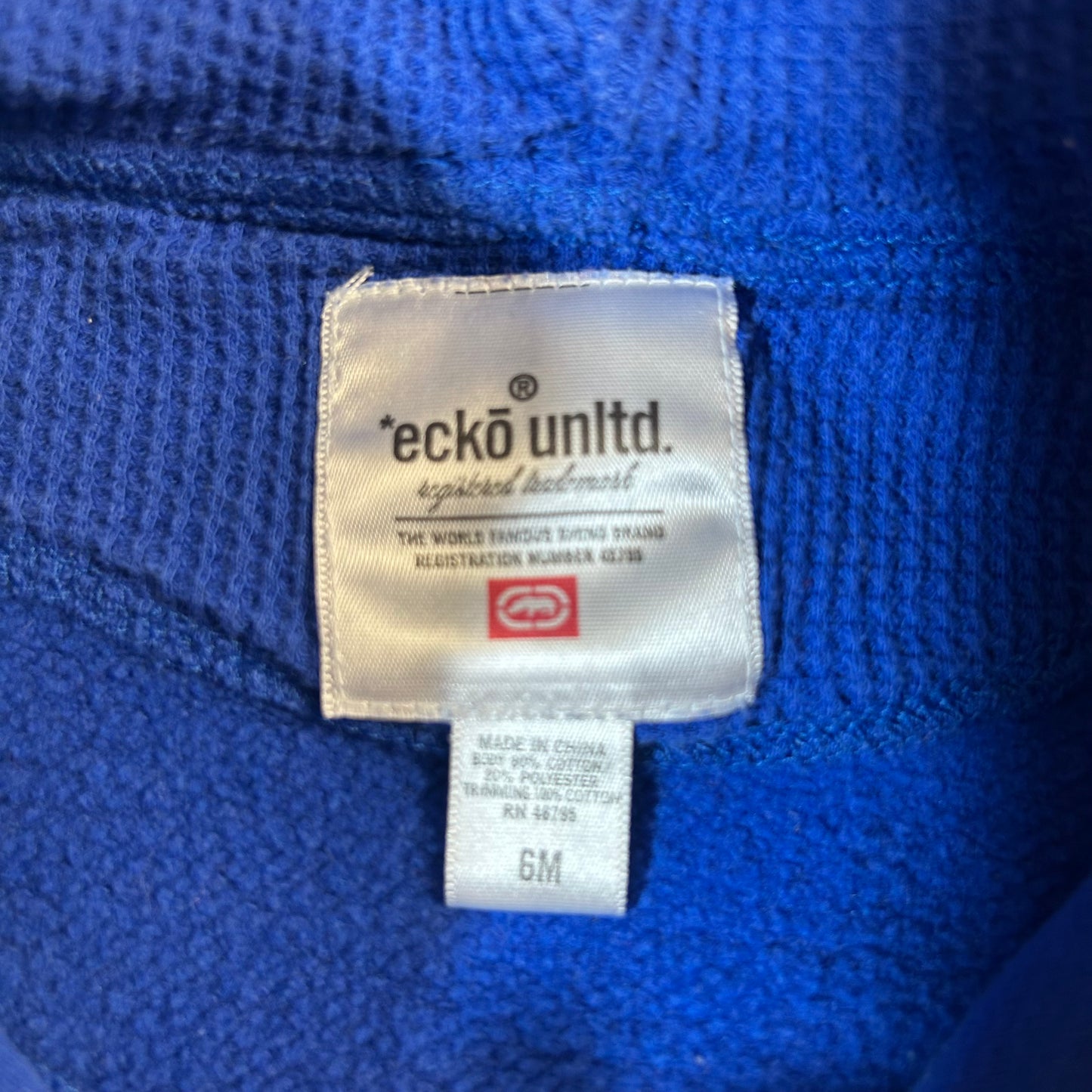 Y2K Ecko Unltd Kids Zip Up Hoodie