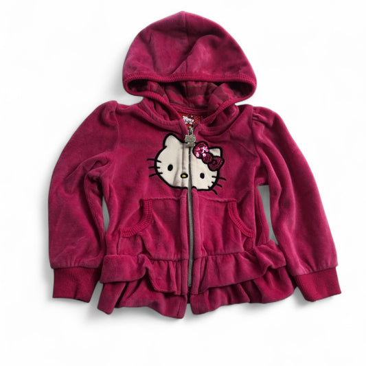 2012 Hello Kitty by Sanrio Girl Zip Up Hoodie Skirt
