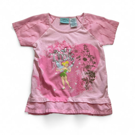Vintage Tink Disney Fairies Girls T-Shirt 10/12Y