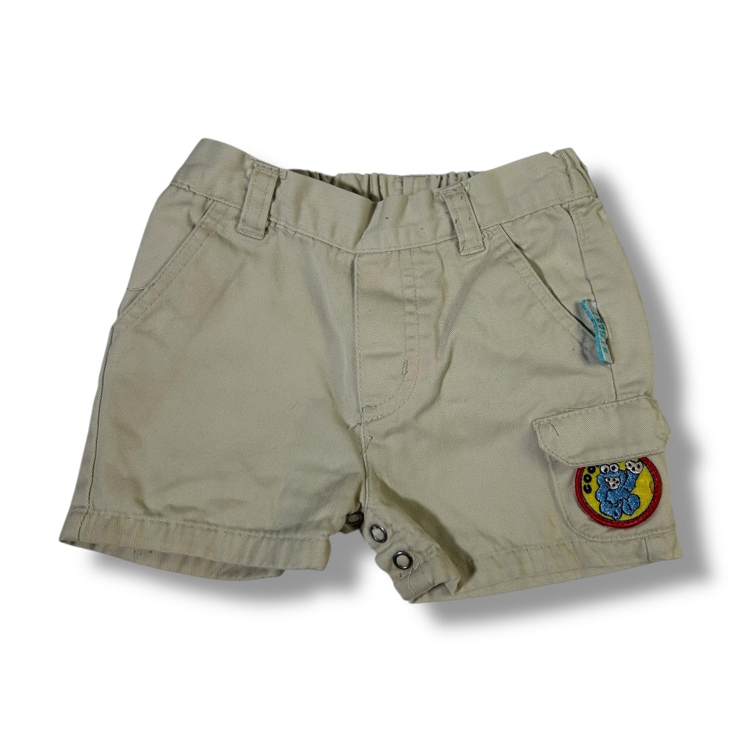 Vintage Sesame Street Cookie Monster Kid Shorts