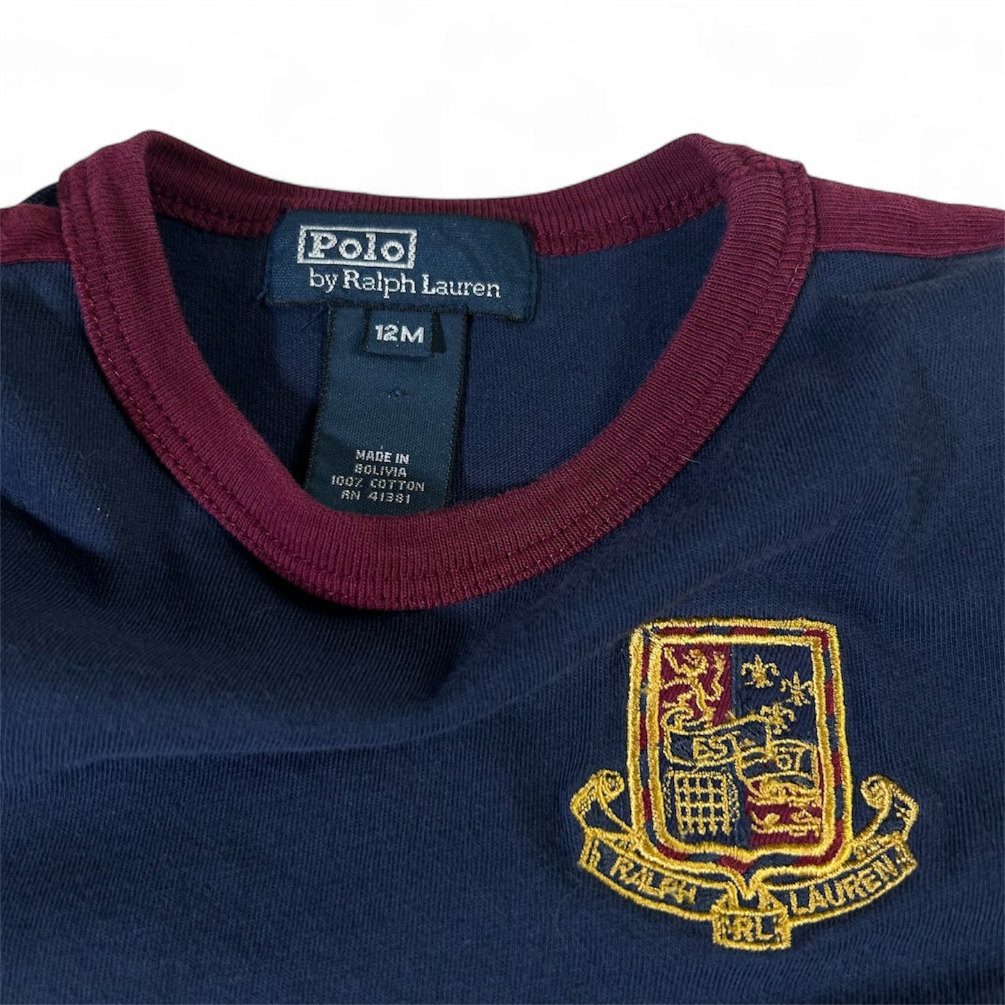 Vintage Polo By Ralph Lauren Kids Long Sleeve