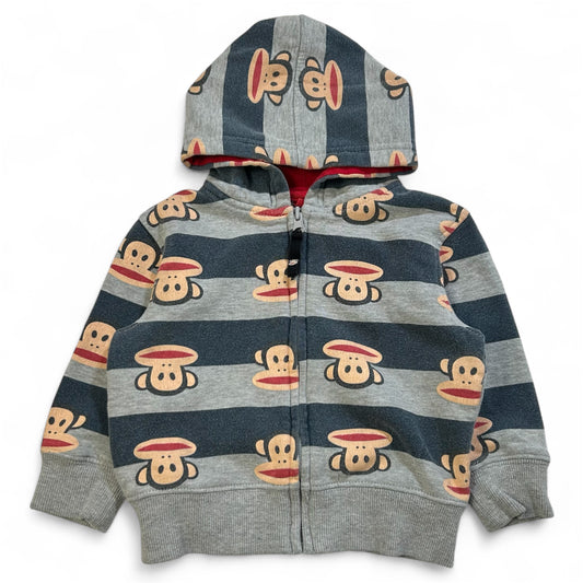 2012 Paul Frank Hoodie Kids Zip Up Jacket