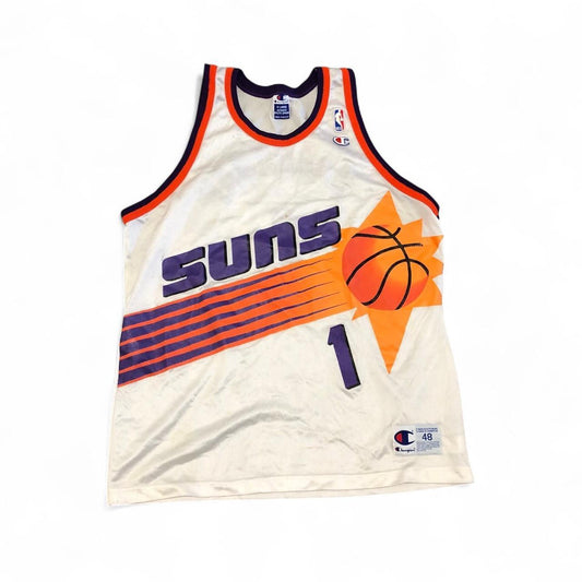 Vintage Mens Champion Phoenix Suns Penny Hardaway Jersey Big Logo