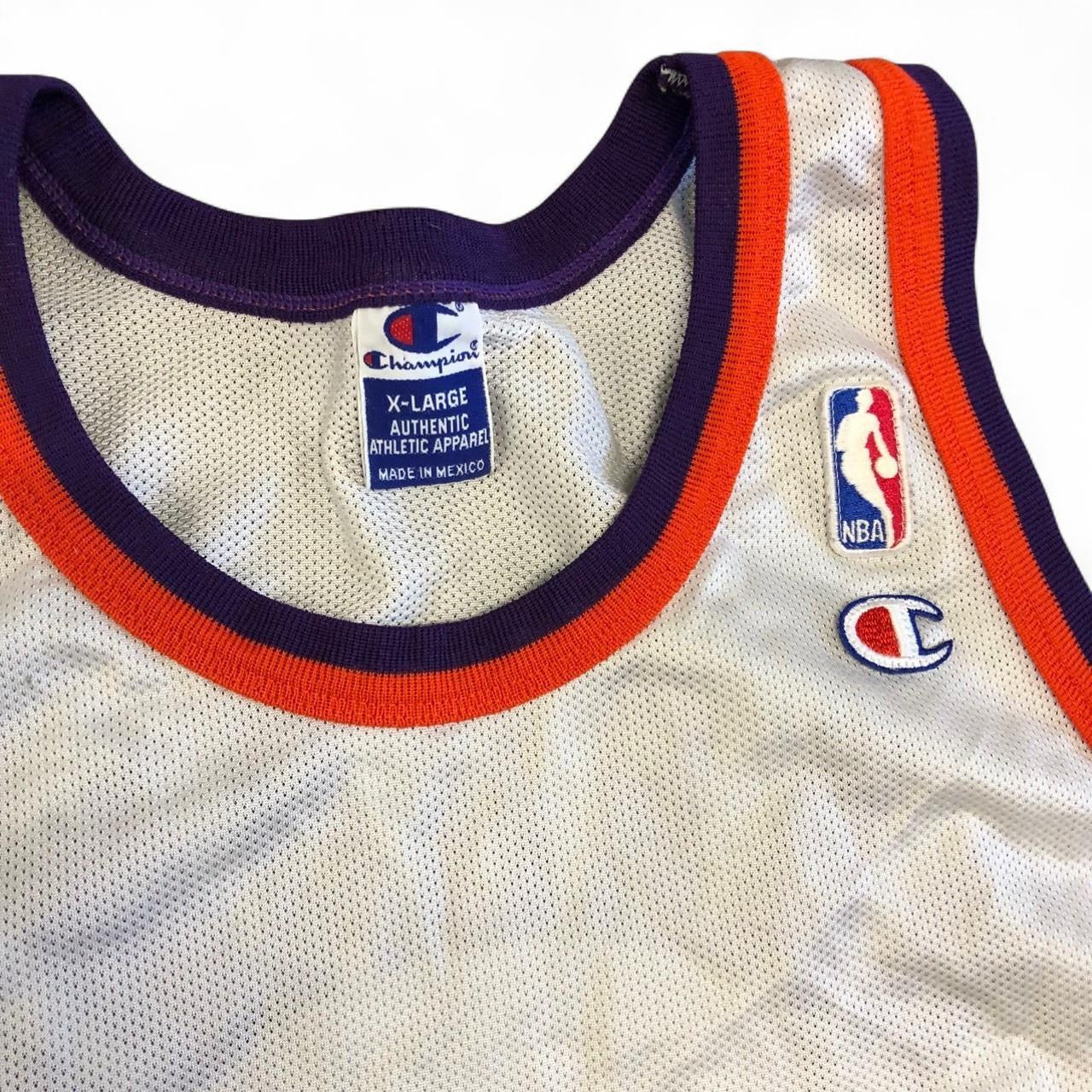Vintage Mens Champion Phoenix Suns Penny Hardaway Jersey Big Logo
