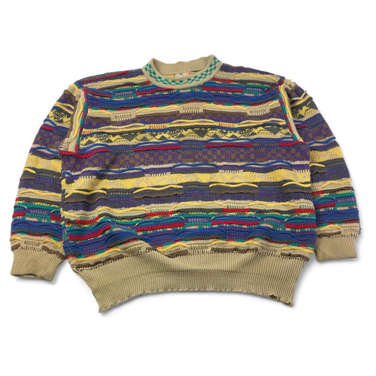 Vintage 3D Texture Coogi Sweatshirt