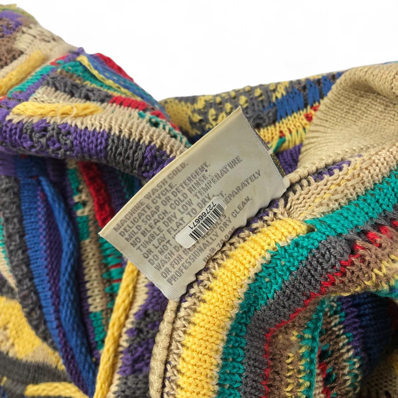 Vintage 3D Texture Coogi Sweatshirt