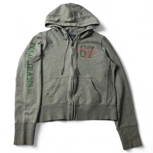 Y2k Polo Jeans Co Ralph Lauren Women’s Zip Up Hoodie