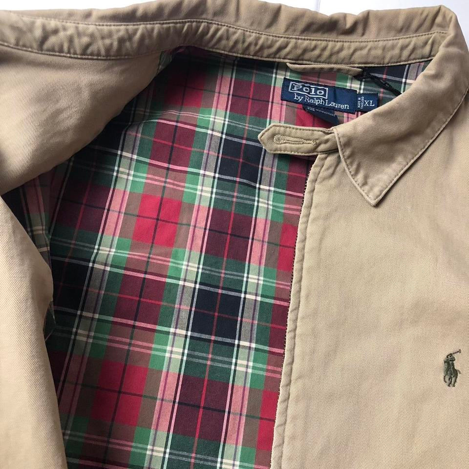 Vintage Polo by Ralph Lauren Plaid Lined Jacket