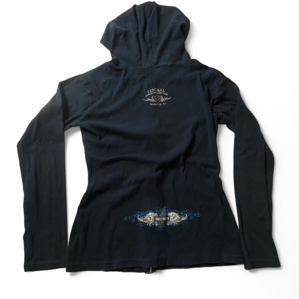 Vintage Harley Davidson Women’s Zip Up Hoodie
