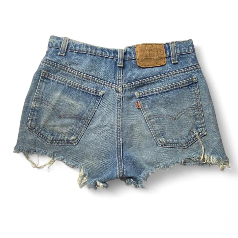 Vintage Orange Tab Levi’s Women’s Booty Shorts