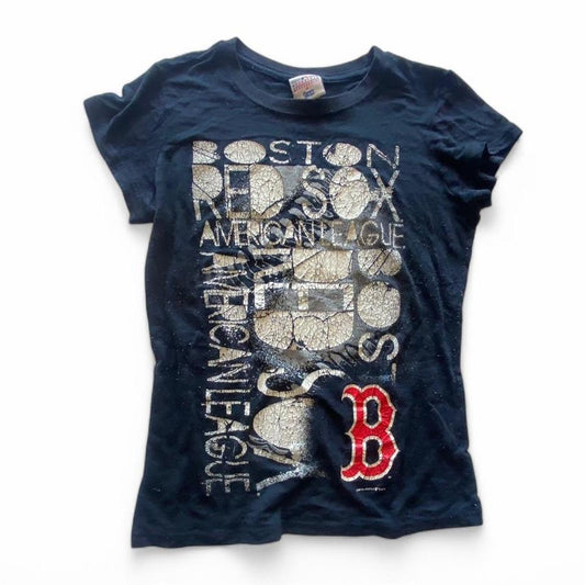 Y2k Boston Red Sox MLB Lace Women’s T-Shirt