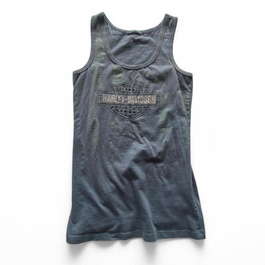 Y2k Harley Davidson Rhinestone Women’s Tank Top