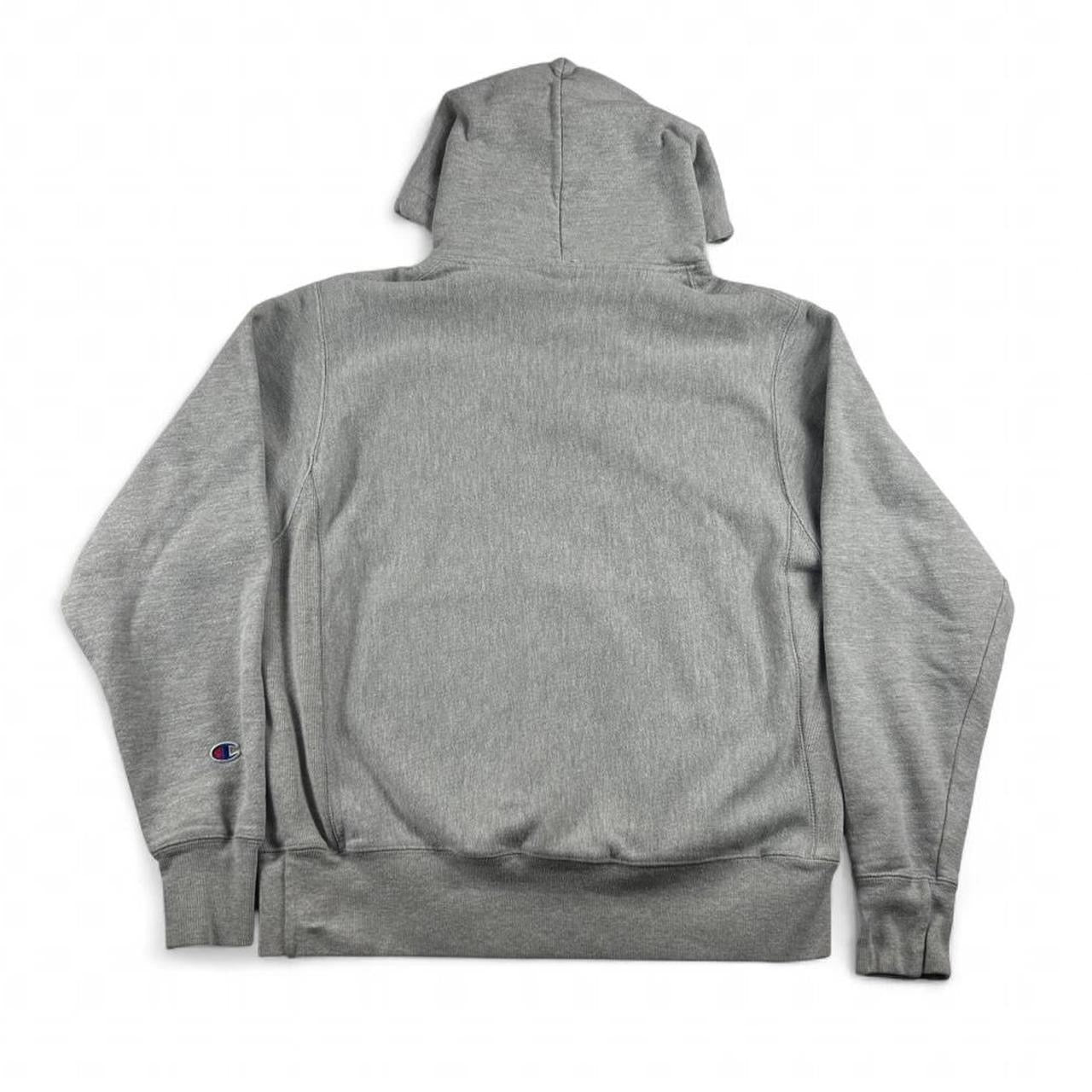 Vintage Y2K Champion Reverse Weave Gray Hoodie