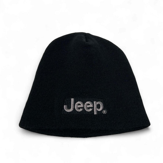 Vintage Jeep Knit Skully Cap Beanie