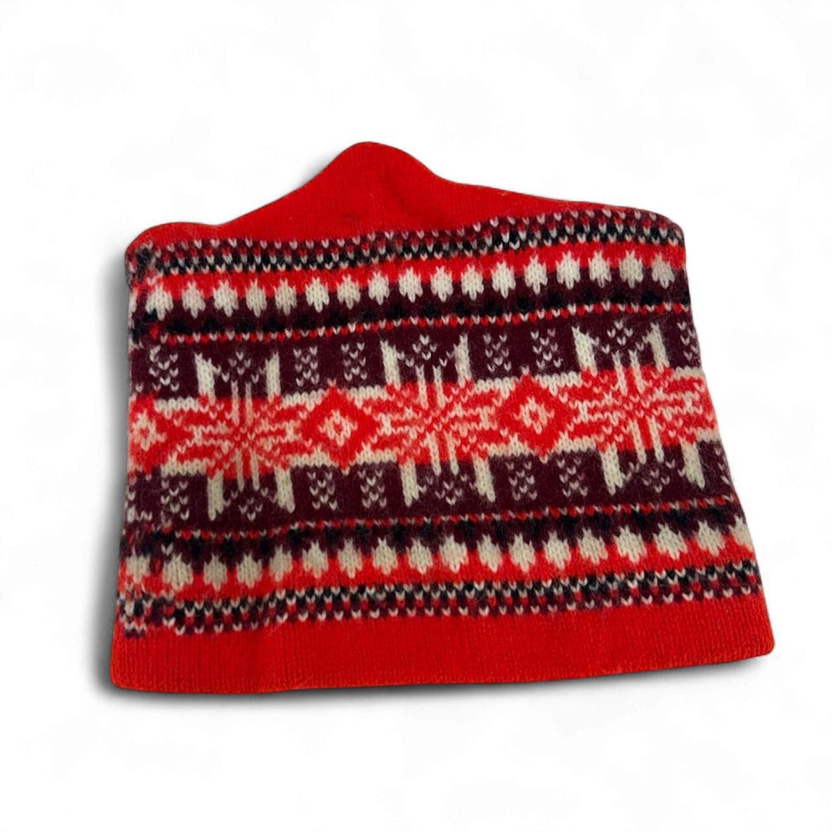 Vintage Nordic Knit skull cap Beanie